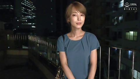 Asian chick with huge tits fucks in a hot tub