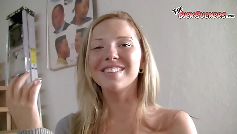 Sexy blonde slutty kitchen and sexy eight gets her pussy pounded