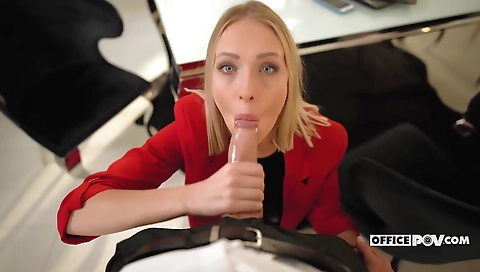 She's first time with a younger