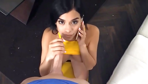 Hot couple fucking in their kitchen