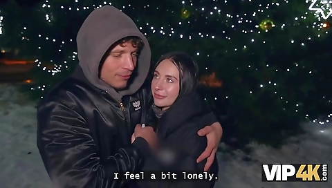 Sex with a hot brunette hair