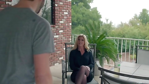 My friend's step mom, virtual in quantity video