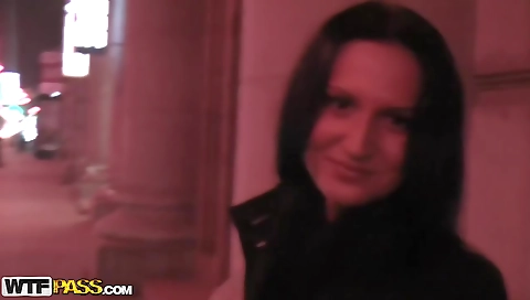 Sexy girl fucked by a huge cock